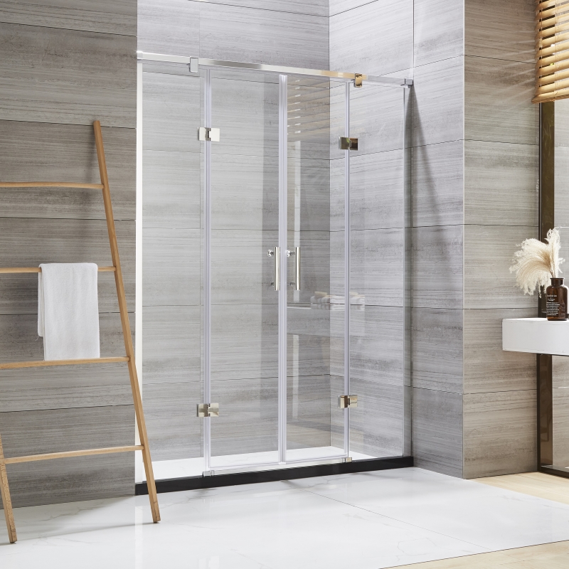 Double Hinged Door Shower Door 