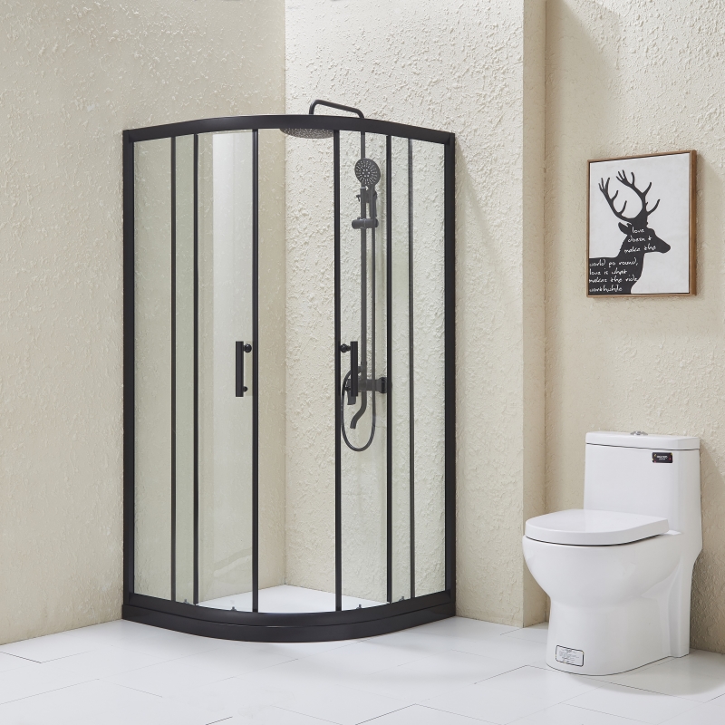 Black Frame Shower Enclosure