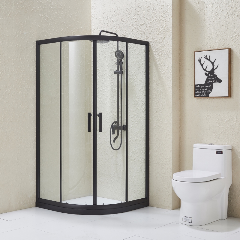 Black Frame Shower Enclosure