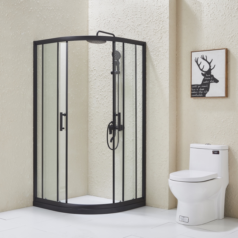 Black Frame Shower Enclosure