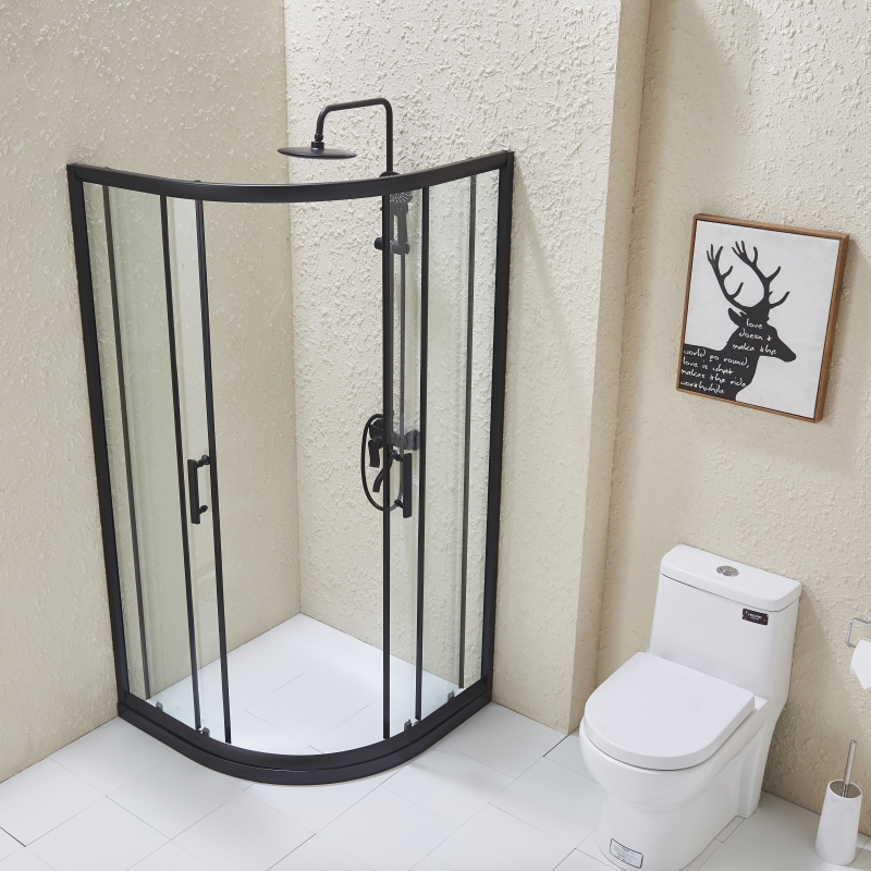 Black Frame Shower Enclosure