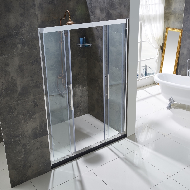 Four Glass Walk-in Shower Enclosure