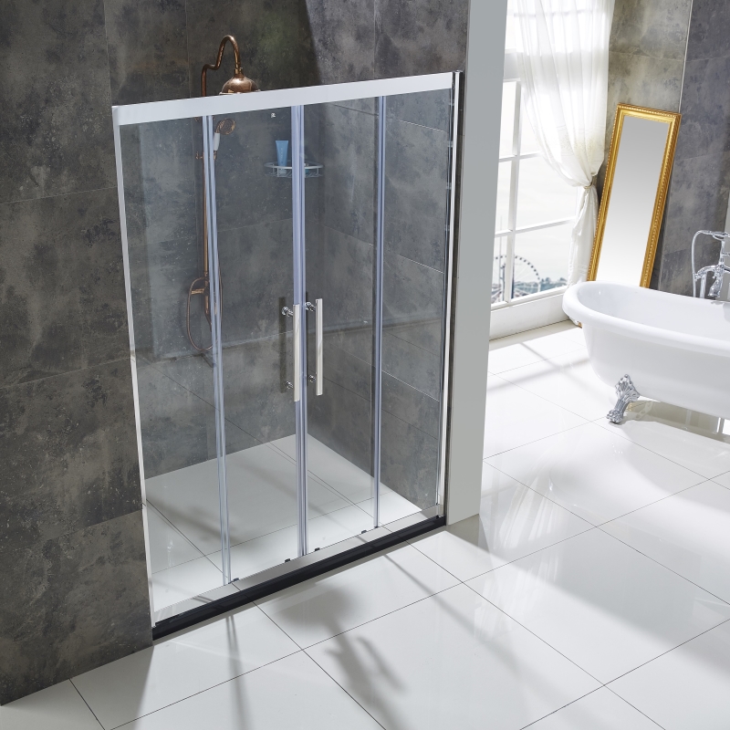 Four Glass Walk-in Shower Enclosure