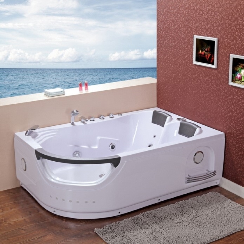 Rectange Acrylic Massage Bathtub